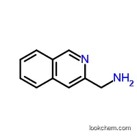 Molecular Structure of 132833-03-5 (Isoquinolin-3-ylmethanamine)